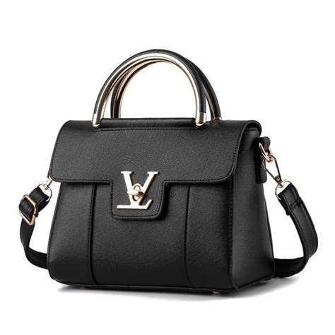 sac burberry cuir noir|Sacs de luxe femme .